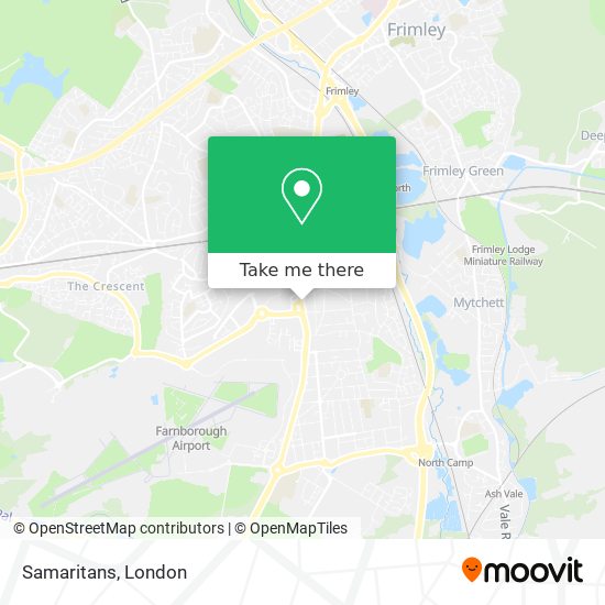 Samaritans map