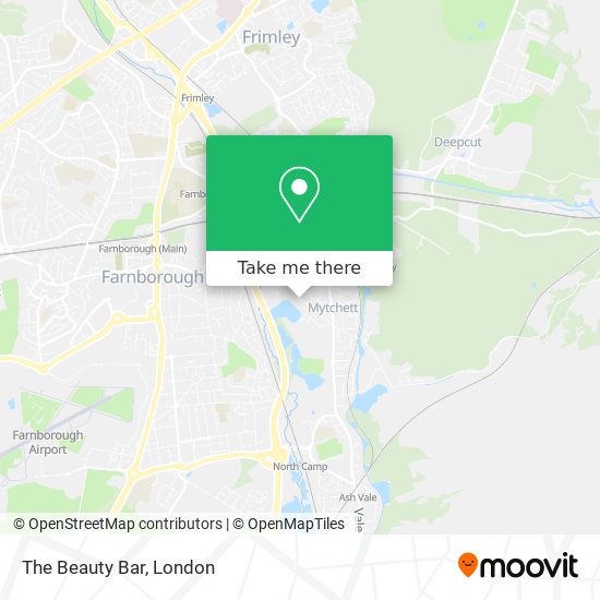 The Beauty Bar map