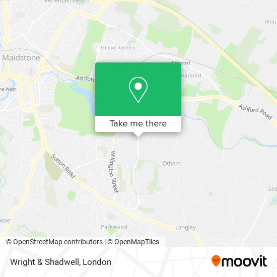 Wright & Shadwell map