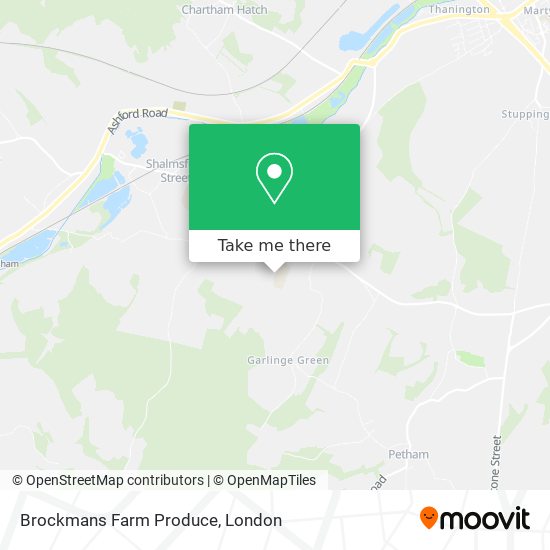Brockmans Farm Produce map