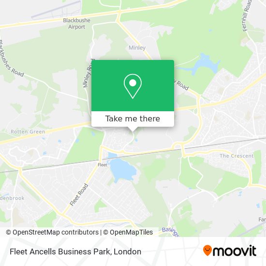 Fleet Ancells Business Park map