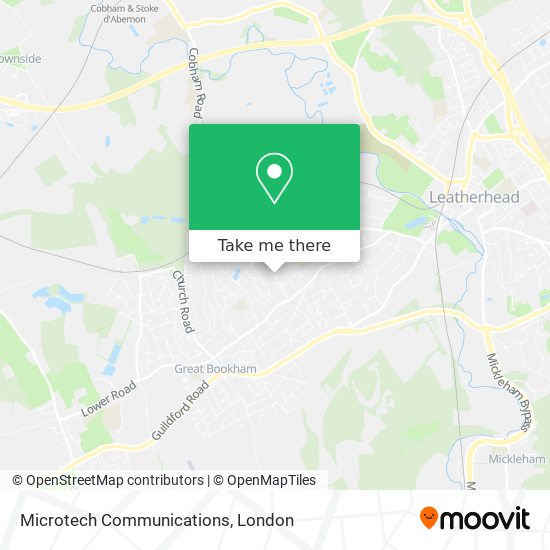 Microtech Communications map