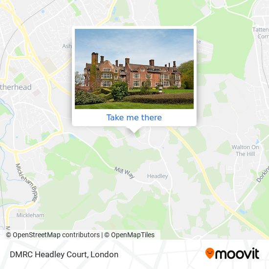 DMRC Headley Court map