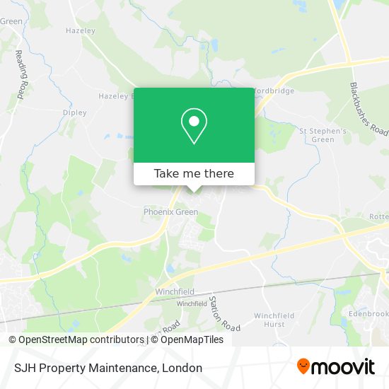SJH Property Maintenance map