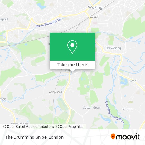 The Drumming Snipe map