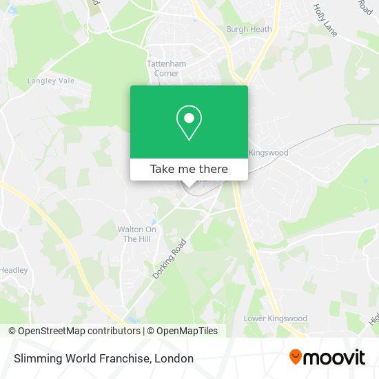 Slimming World Franchise map
