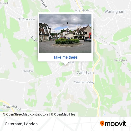 How to get to Caterham by Bus, Train or Tramlink?