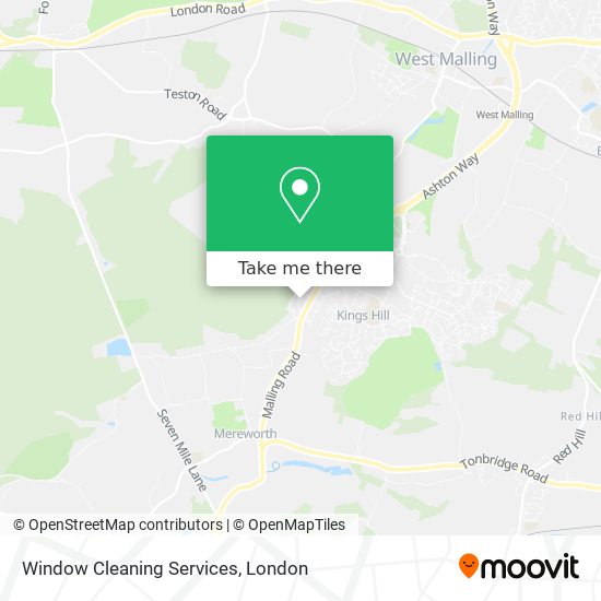 Window Cleaning Services map