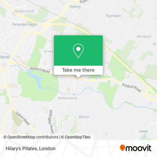 Hilary's Pilates map