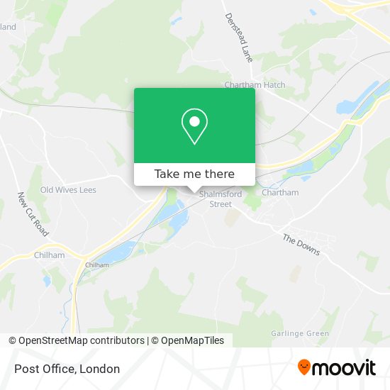 Post Office map