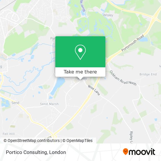 Portico Consulting map