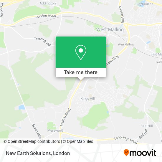 New Earth Solutions map