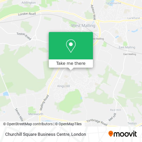 Churchill Square Business Centre map
