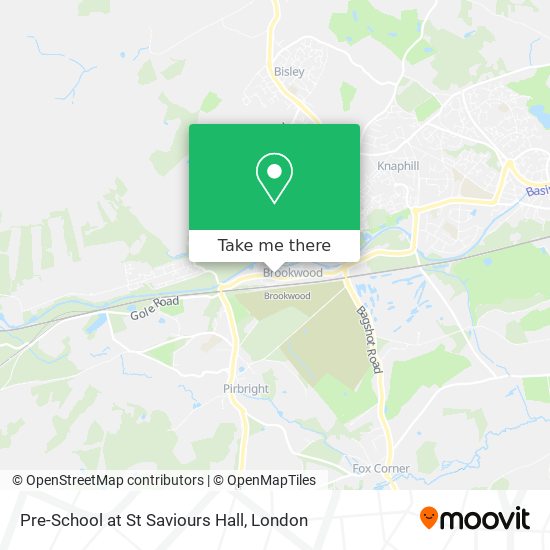 Pre-School at St Saviours Hall map
