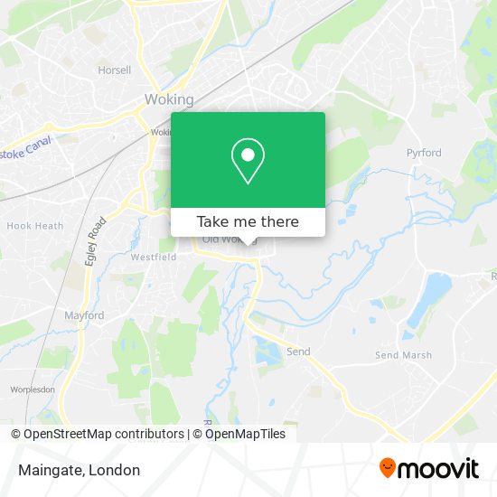 Maingate map