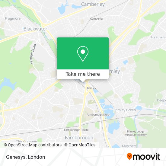 Genesys map