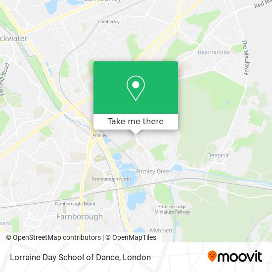 Lorraine Day School of Dance map
