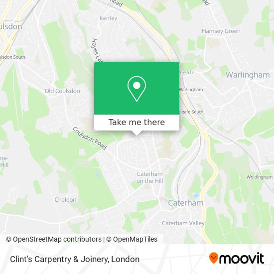 Clint's Carpentry & Joinery map