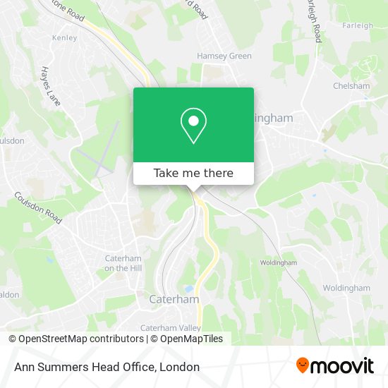 Ann Summers Head Office map