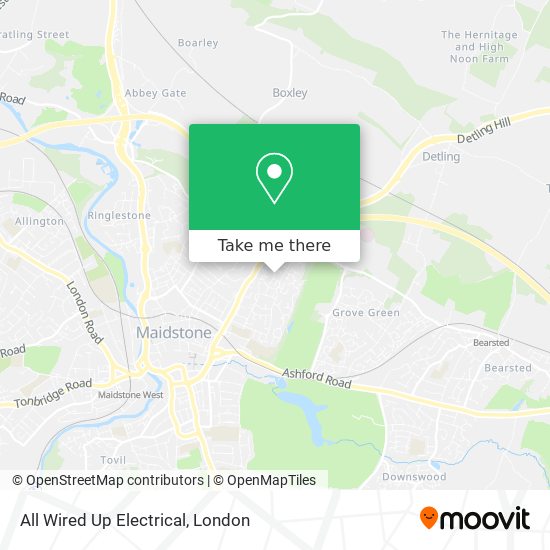 All Wired Up Electrical map