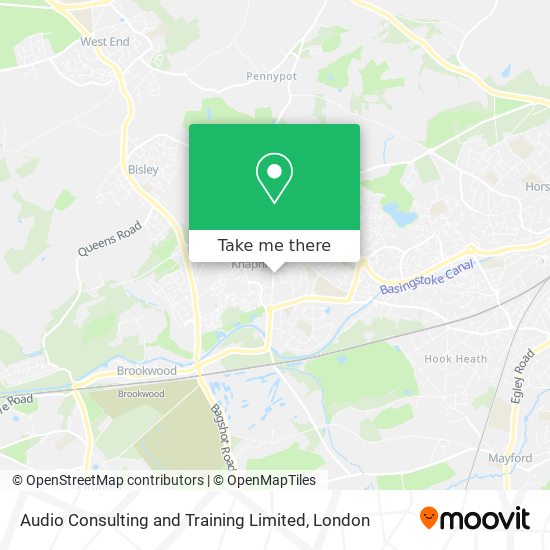 Audio Consulting and Training Limited map