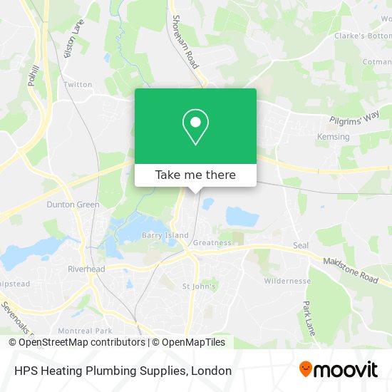 HPS Heating Plumbing Supplies map
