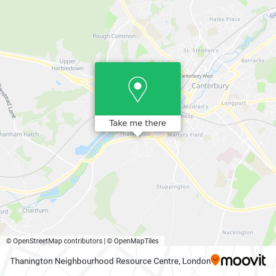 Thanington Neighbourhood Resource Centre map