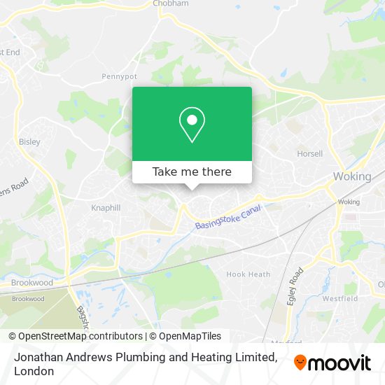 Jonathan Andrews Plumbing and Heating Limited map