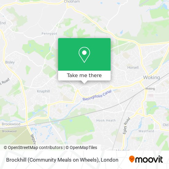 Brockhill (Community Meals on Wheels) map