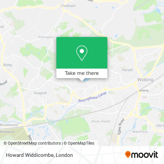 Howard Widdicombe map