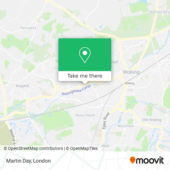 Martin Day map