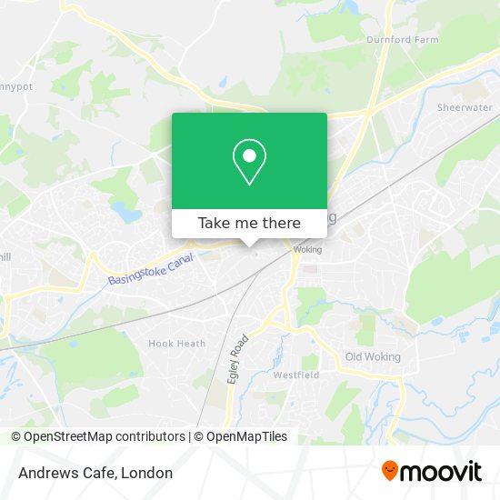 Andrews Cafe map