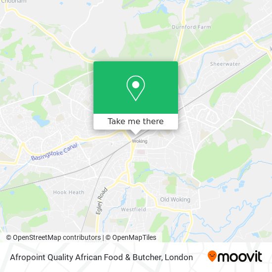 Afropoint Quality African Food & Butcher map
