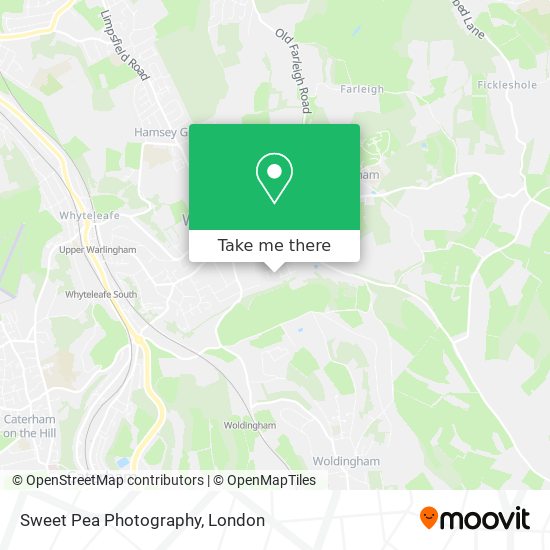 Sweet Pea Photography map