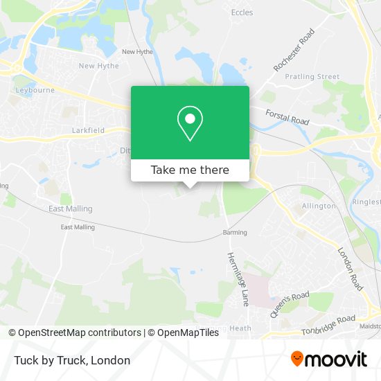 Tuck by Truck map