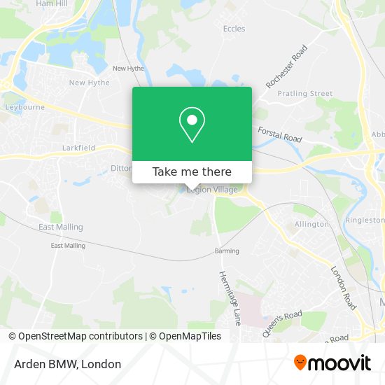 Arden BMW map