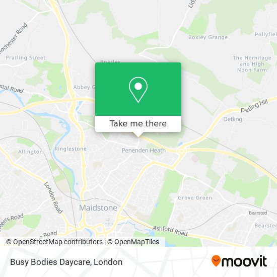 Busy Bodies Daycare map