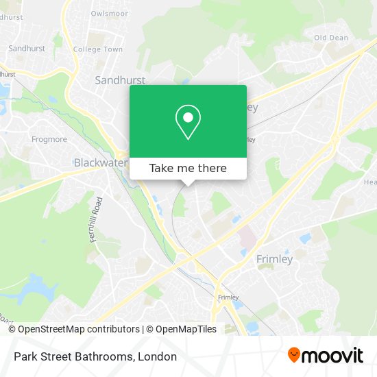 Park Street Bathrooms map