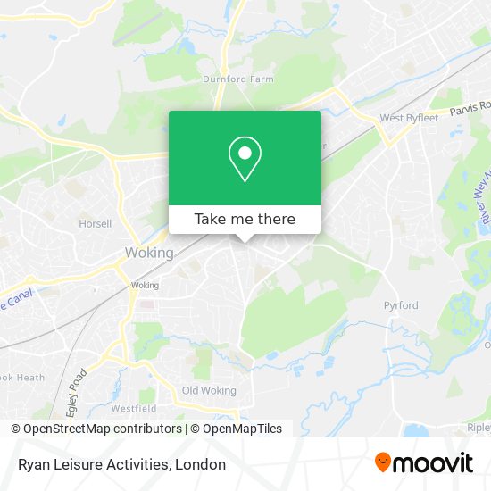 Ryan Leisure Activities map