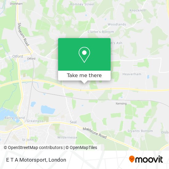 E T A Motorsport map