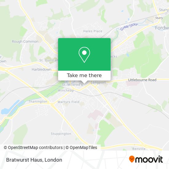 Bratwurst Haus map