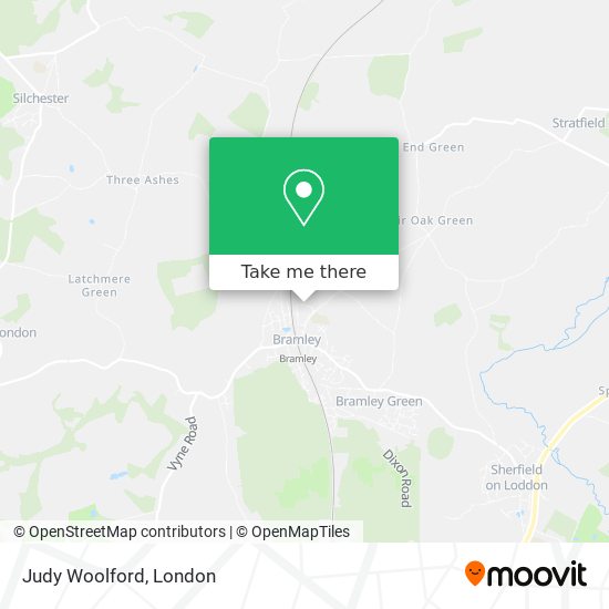 Judy Woolford map