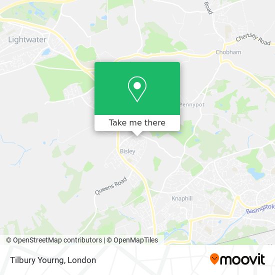 Tilbury Yourng map