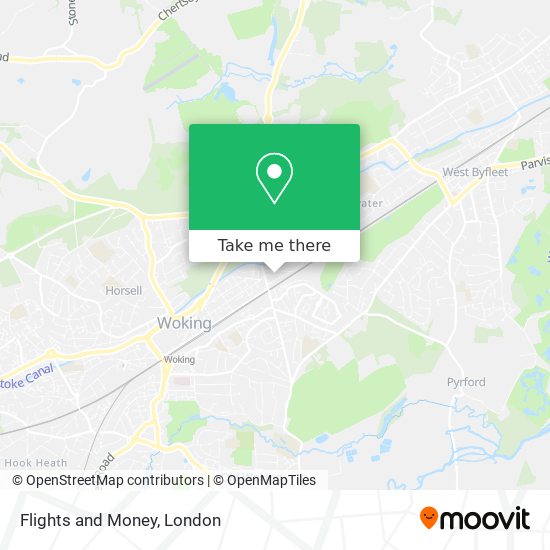 Flights and Money map