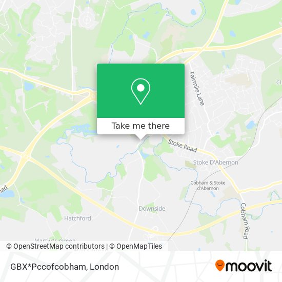 GBX*Pccofcobham map