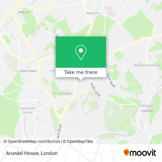 Arundel House map