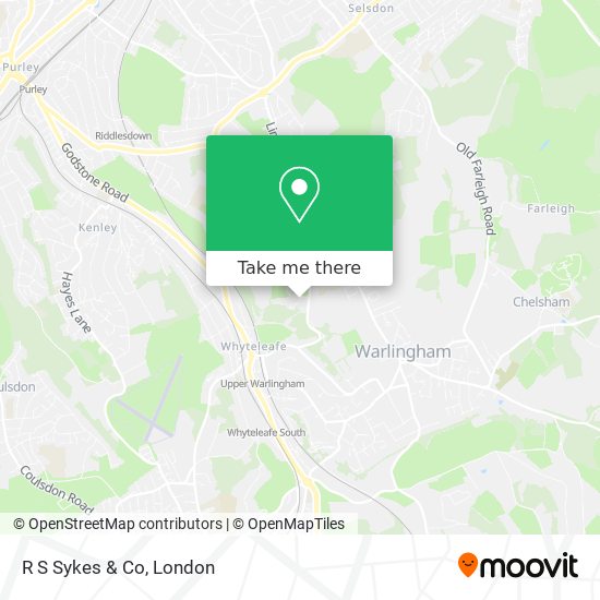 R S Sykes & Co map