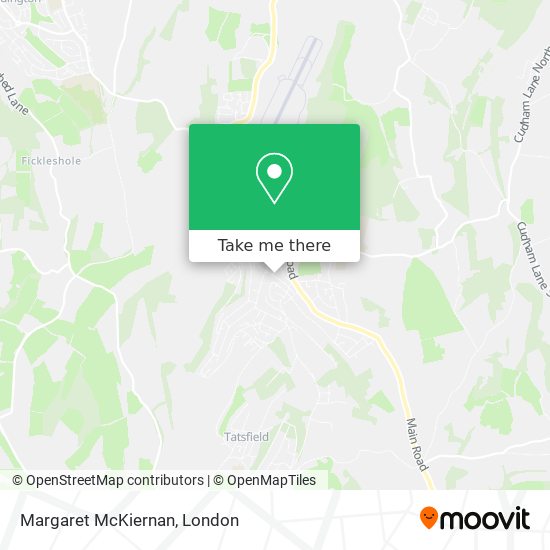 Margaret McKiernan map