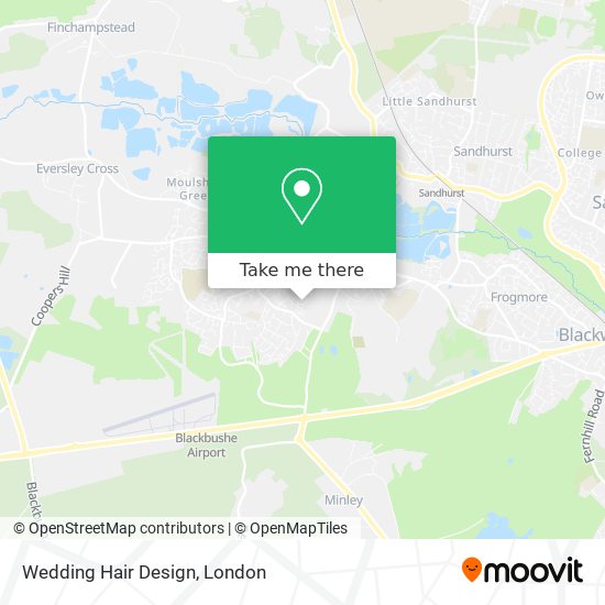 Wedding Hair Design map