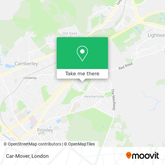 Car-Mover map